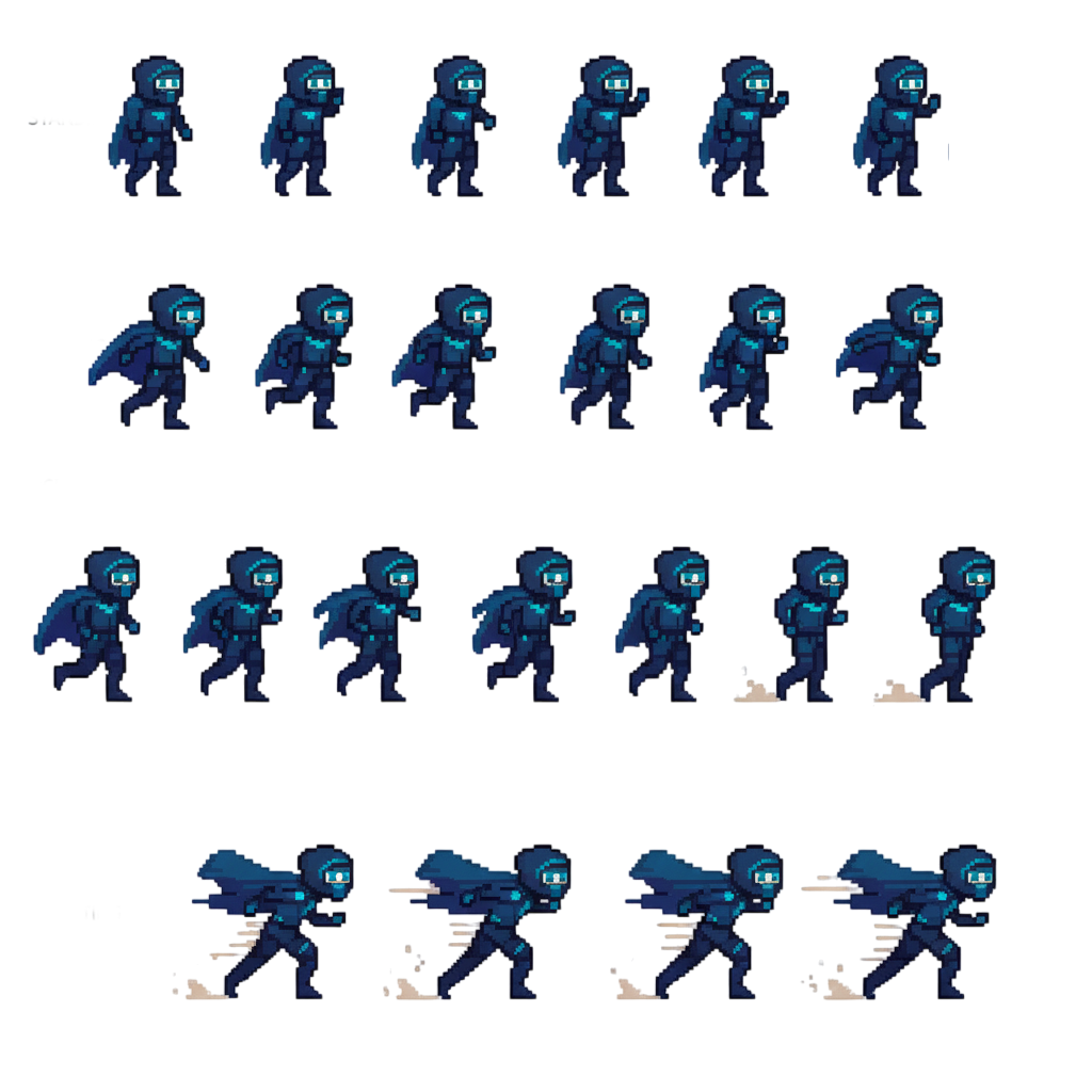 There should be animation here